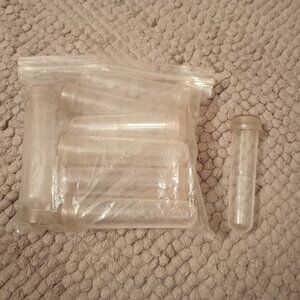 Lot of 11 bud vases - flower arranging supplies